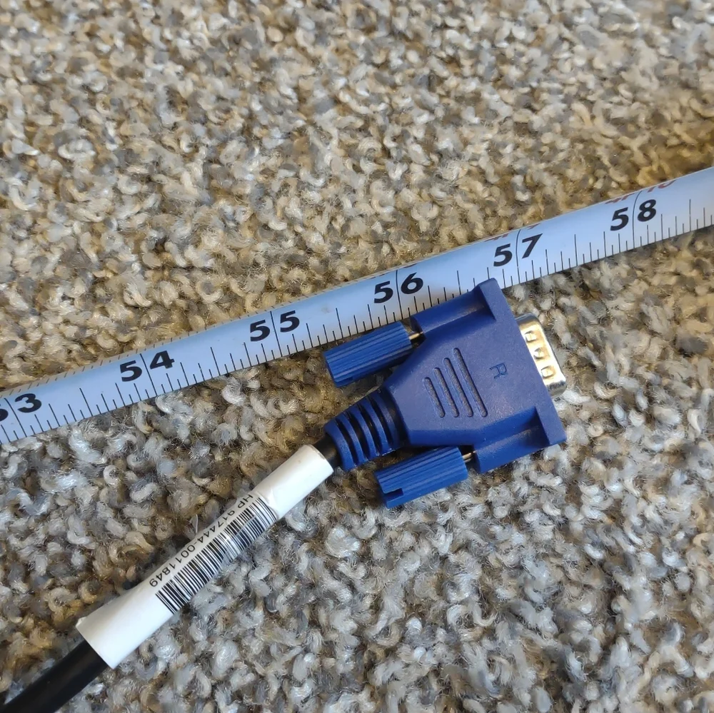 Blue VGA Cable for Computers